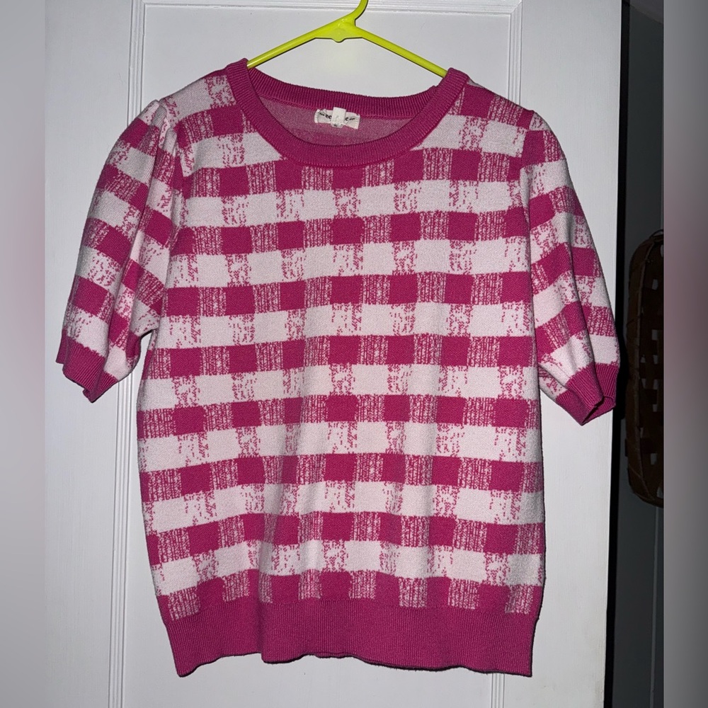 Valentine’s Day Pink Sweater